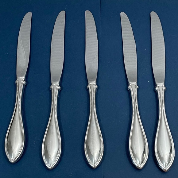 Oneida Arbor American Harmony Set of 5 Dinner Knives Stainless Flatware USA - Picture 2 of 4